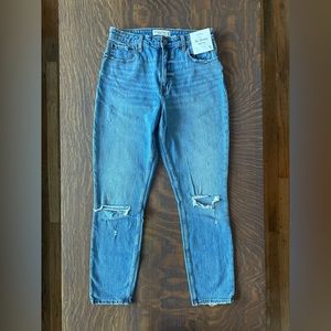 Abercrombie Curve Love Skinny Jeans High Rise 8L NWT